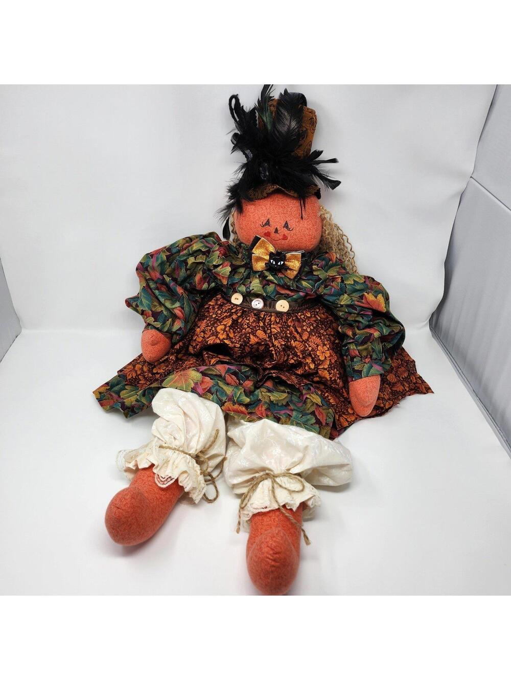 Handmade | Pumpkin Harvest Fall Doll